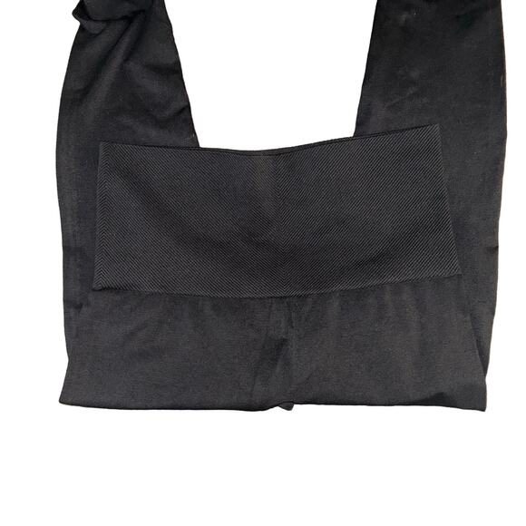 Assets by Spanx Black Leggings NWOT Textured Waistband Woman’s Large - Picture 2 of 6